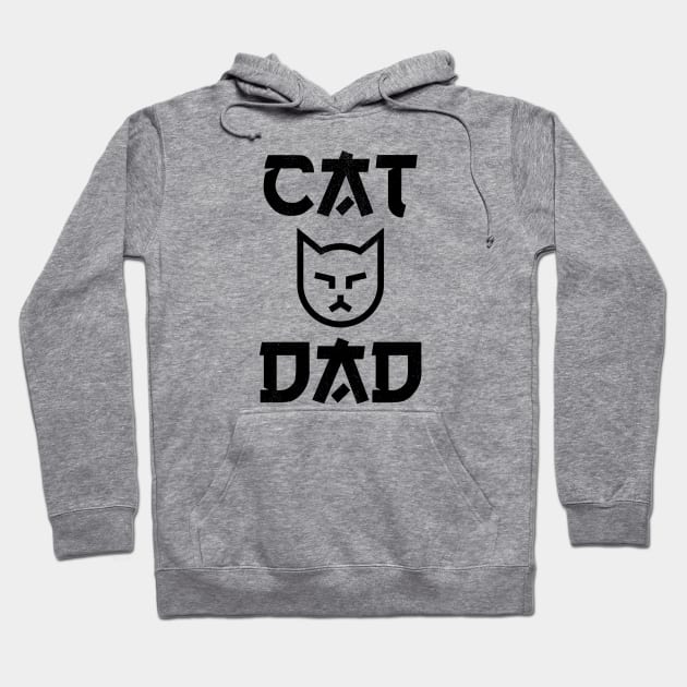 Cat Dad Hoodie by POD Anytime